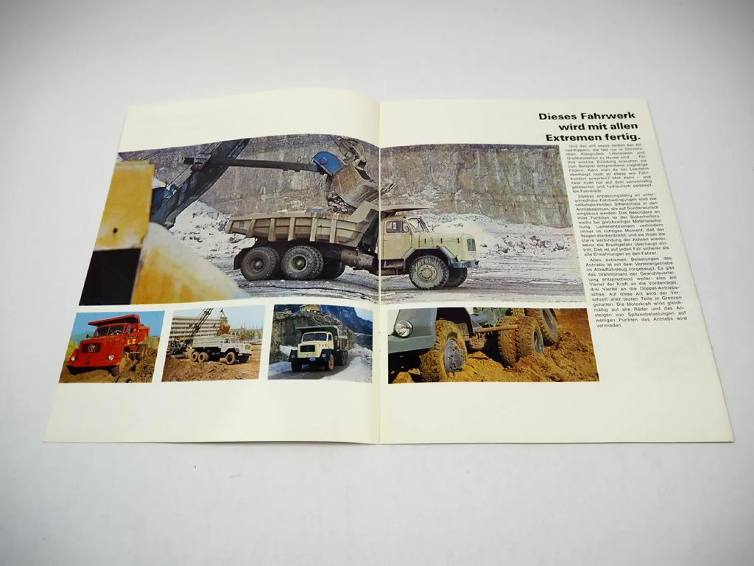 Magirus Deutz 230 D 26 K 6x4 AK 6x6 LKW Prospekt & Technische Daten 09/1967