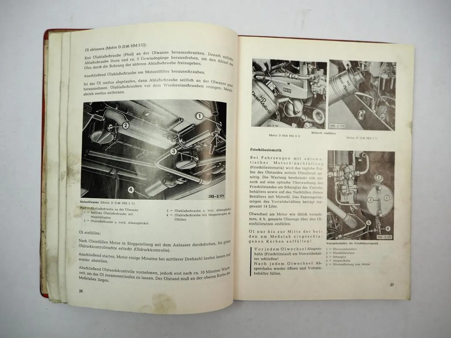 MAN 750 HO Omibus Betriebsanleitung Bedienungsanleitung 1966