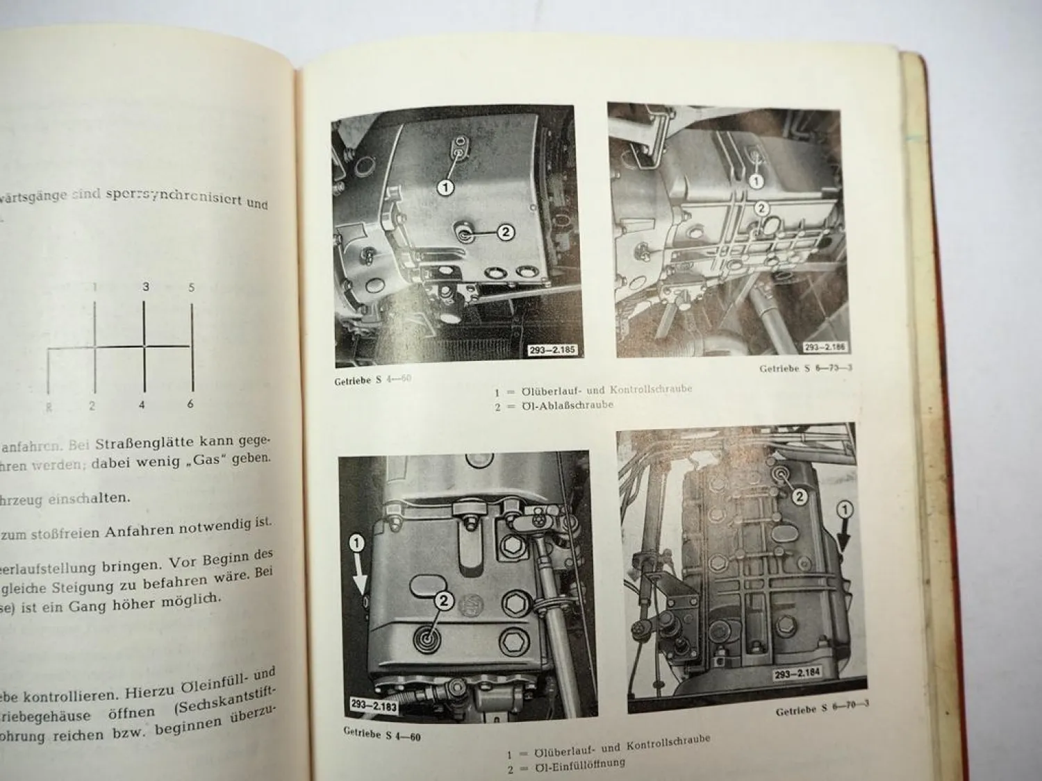 MAN 750 HO Omibus Betriebsanleitung Bedienungsanleitung 1966
