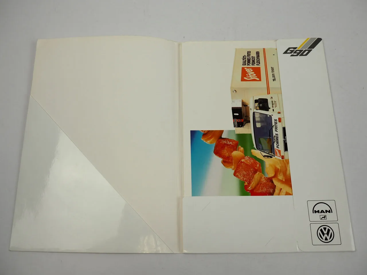 MAN-VW LKW G90 6-10 Tonner Nutzfahrzeuge Firmenmappe