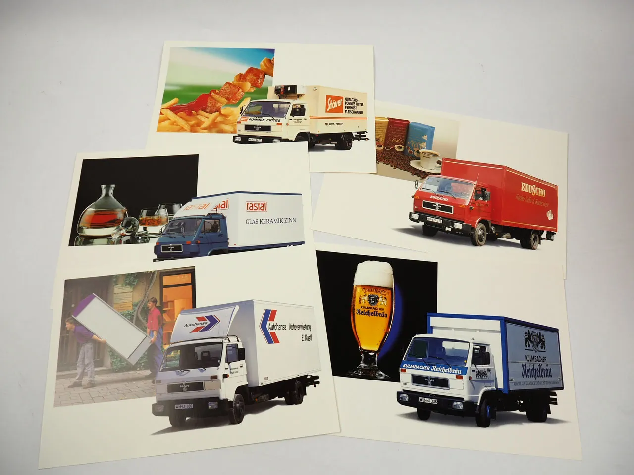 MAN-VW LKW G90 6-10 Tonner Nutzfahrzeuge Firmenmappe