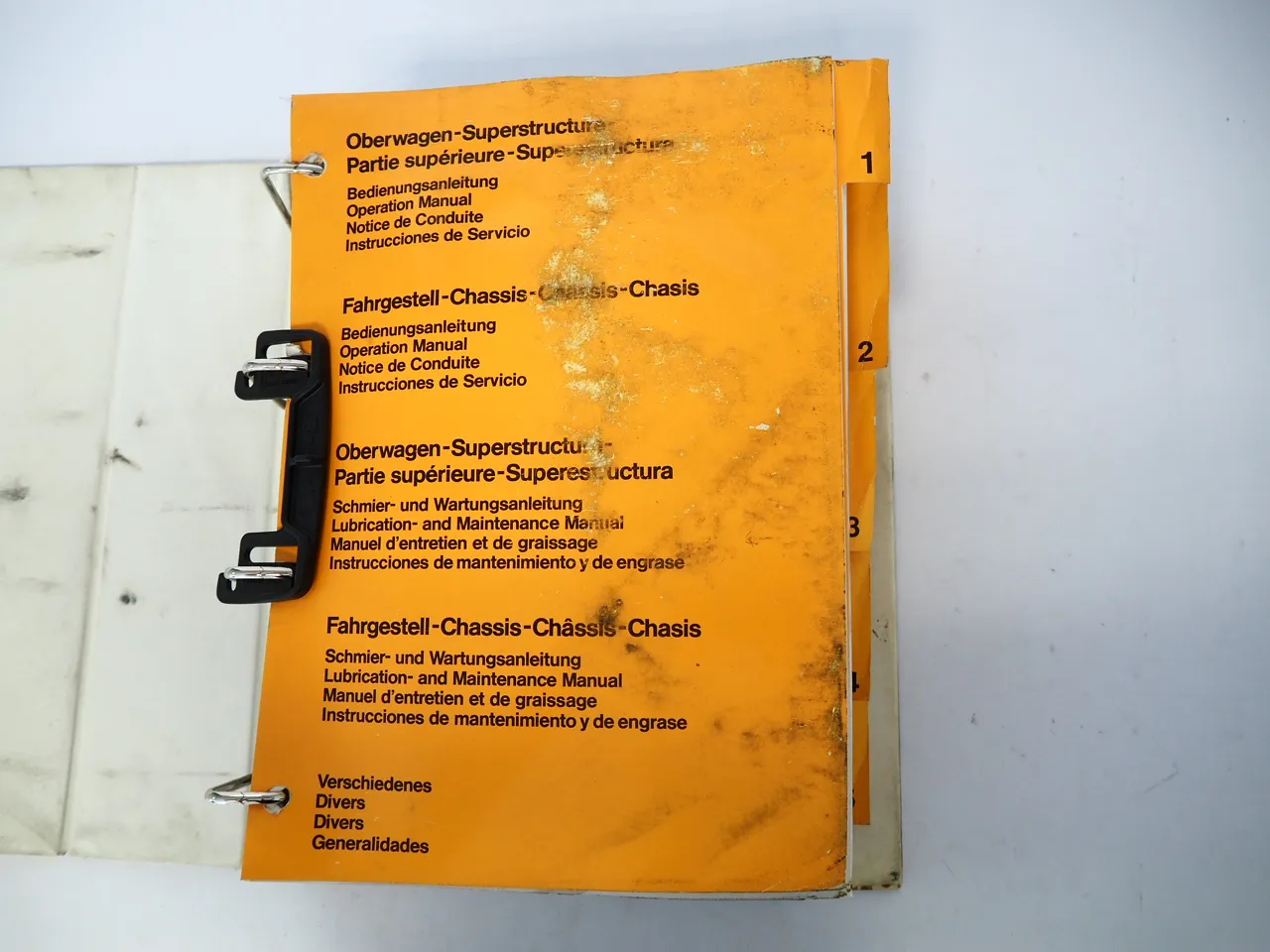 Mannesmann Demag AC 435 Mobilkran Betriebsanleitung Bedienung Wartung 1993