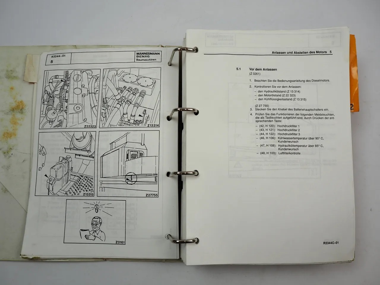 Mannesmann Demag AC 435 Mobilkran Betriebsanleitung Bedienung Wartung 1993