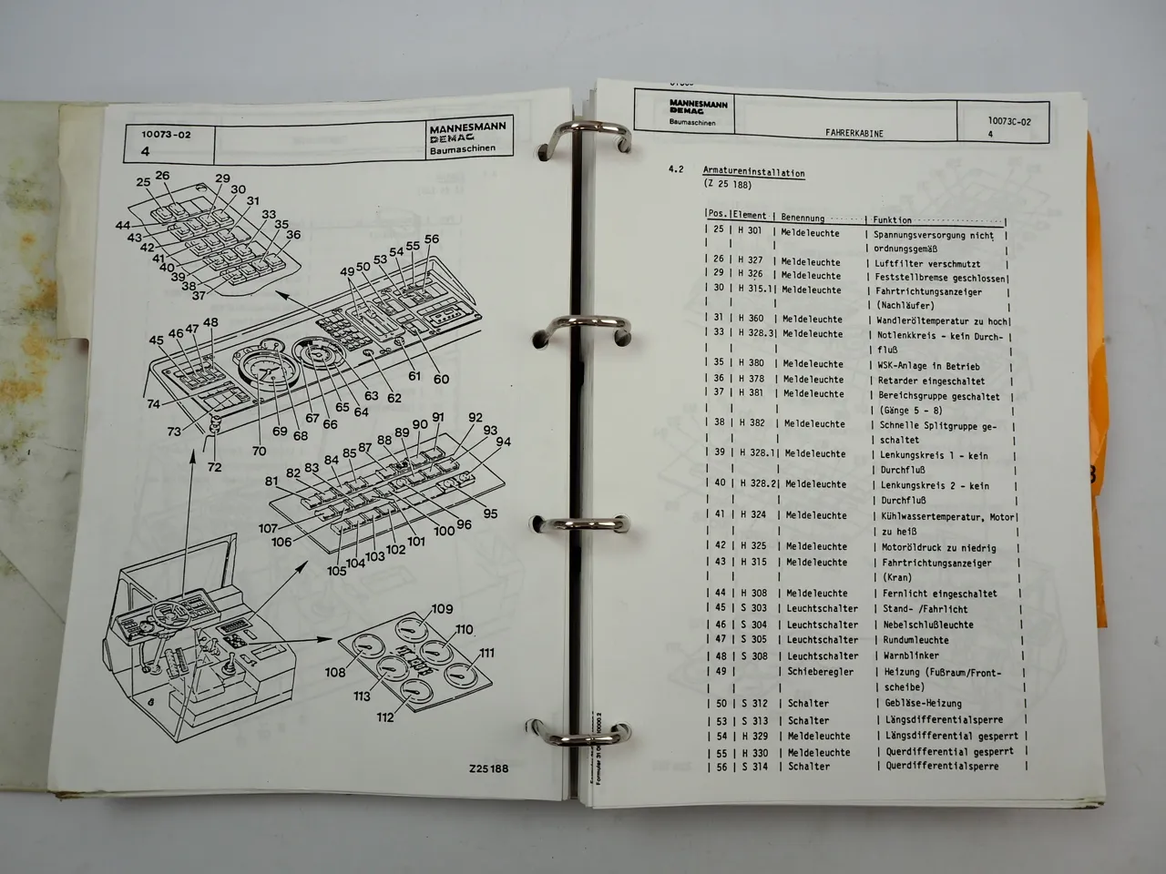Mannesmann Demag AC 435 Mobilkran Betriebsanleitung Bedienung Wartung 1993