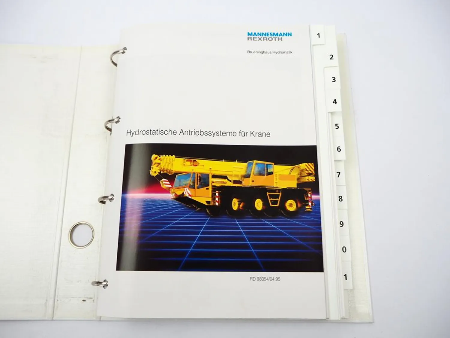 Mannesmann Rexroth Hydraulische Antriebssysteme Krane Schulung Service Training