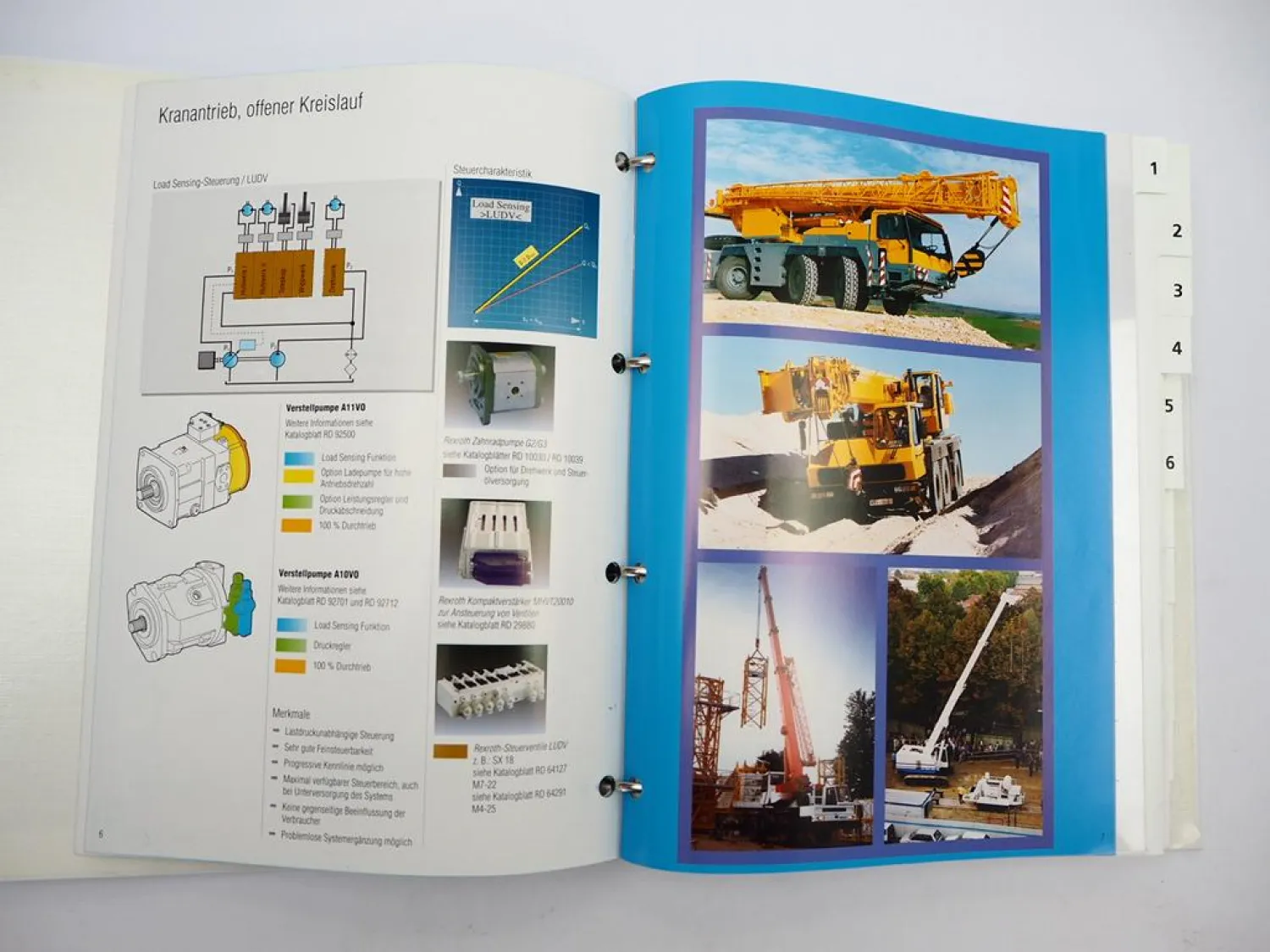 Mannesmann Rexroth Hydraulische Antriebssysteme Krane Schulung Service Training