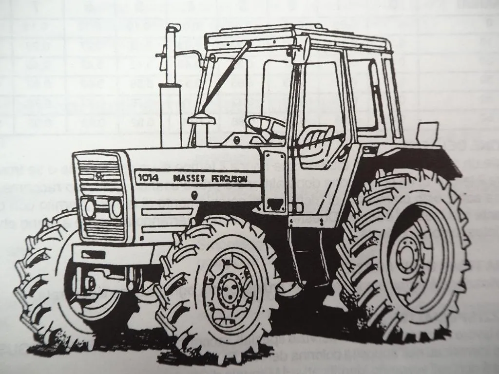 Massey Ferguson MF 1014 1024 1114 1324 MKII Richtzeitenliste Werkstatt 1989