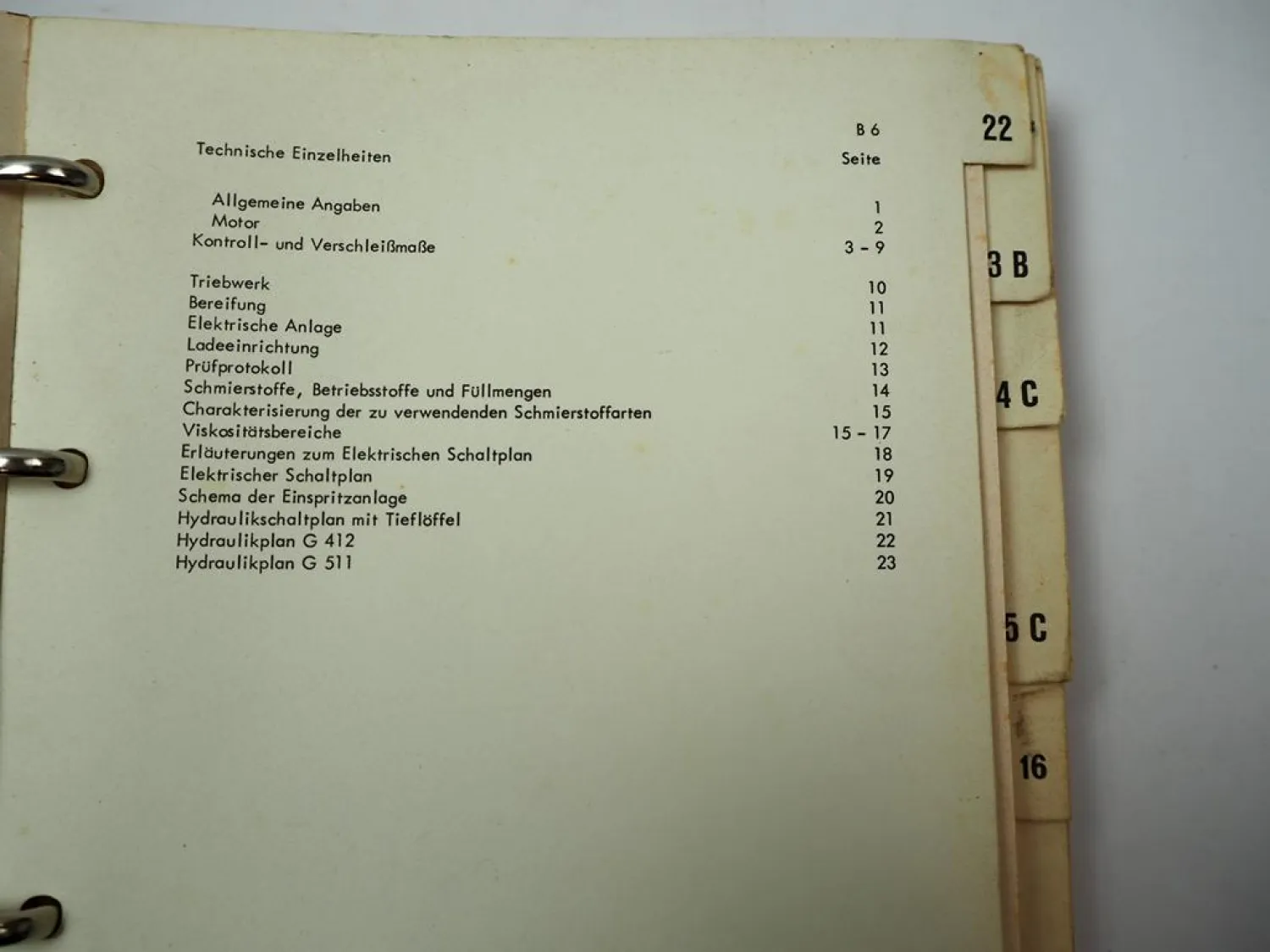 Massey Ferguson MF 22 - D700C Hanomag B6 - B30c Werkstatthandbuch Flachbagger