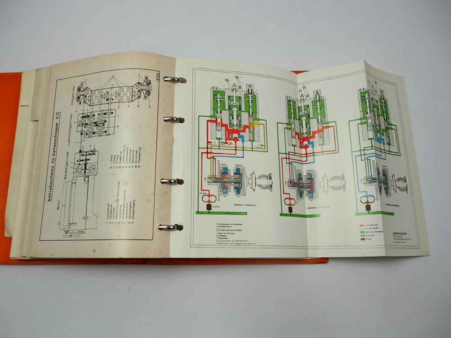 Massey Ferguson MF 22 - D700C Hanomag B6 - B30c Werkstatthandbuch Flachbagger