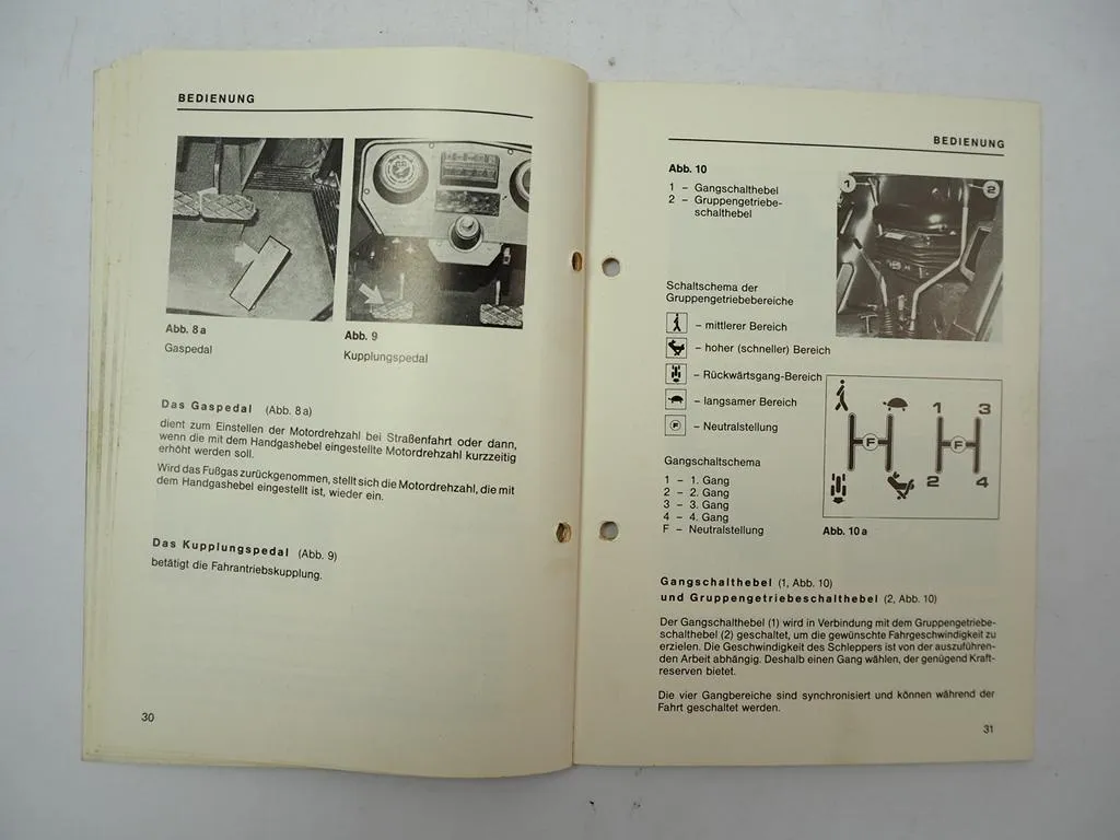 Massey Ferguson MF 284 294 S AS ASK Schlepper Betriebsanleitung Bedienung 1986