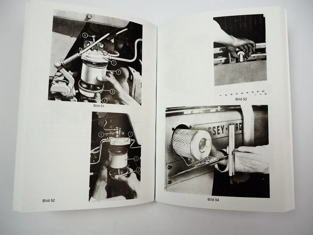 Massey Ferguson MF 3303/5 Betriebsanleitung Bedienunganleitung mit MF250/252