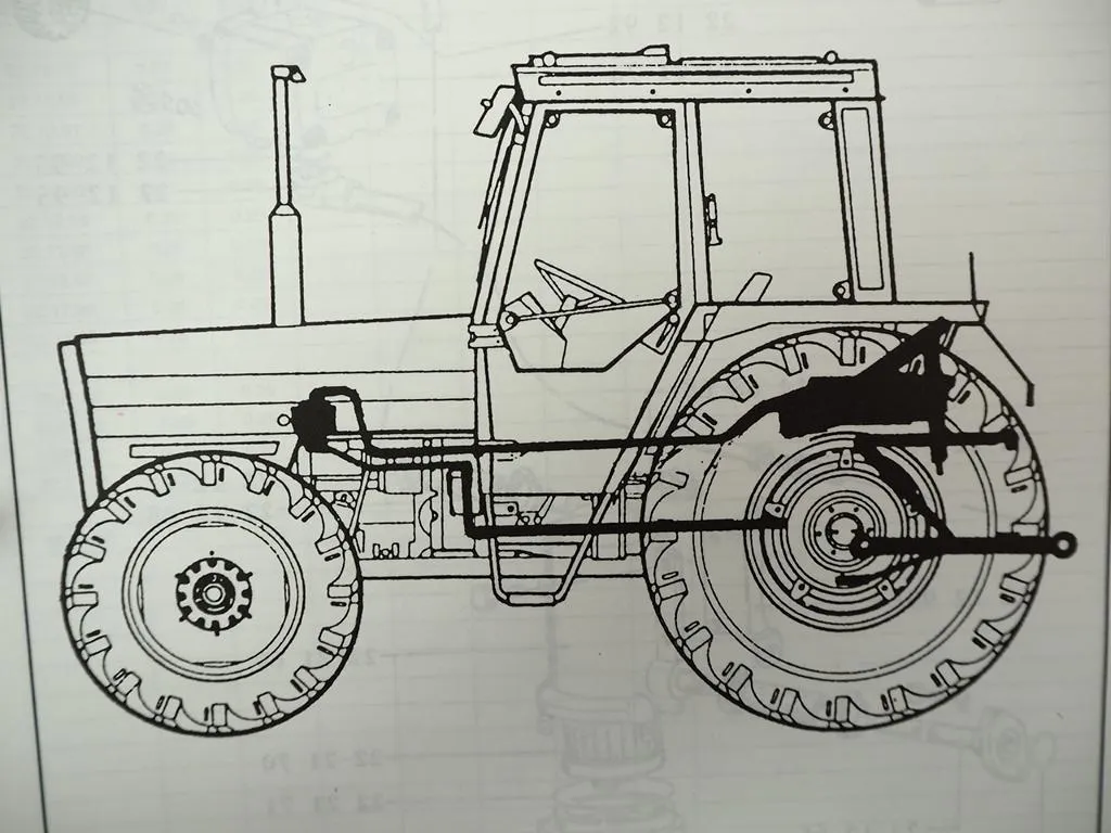 Massey Ferguson MF 333 - 393 + S 377 387 397 + T 1007 Richtzeiten Werkstatt 90