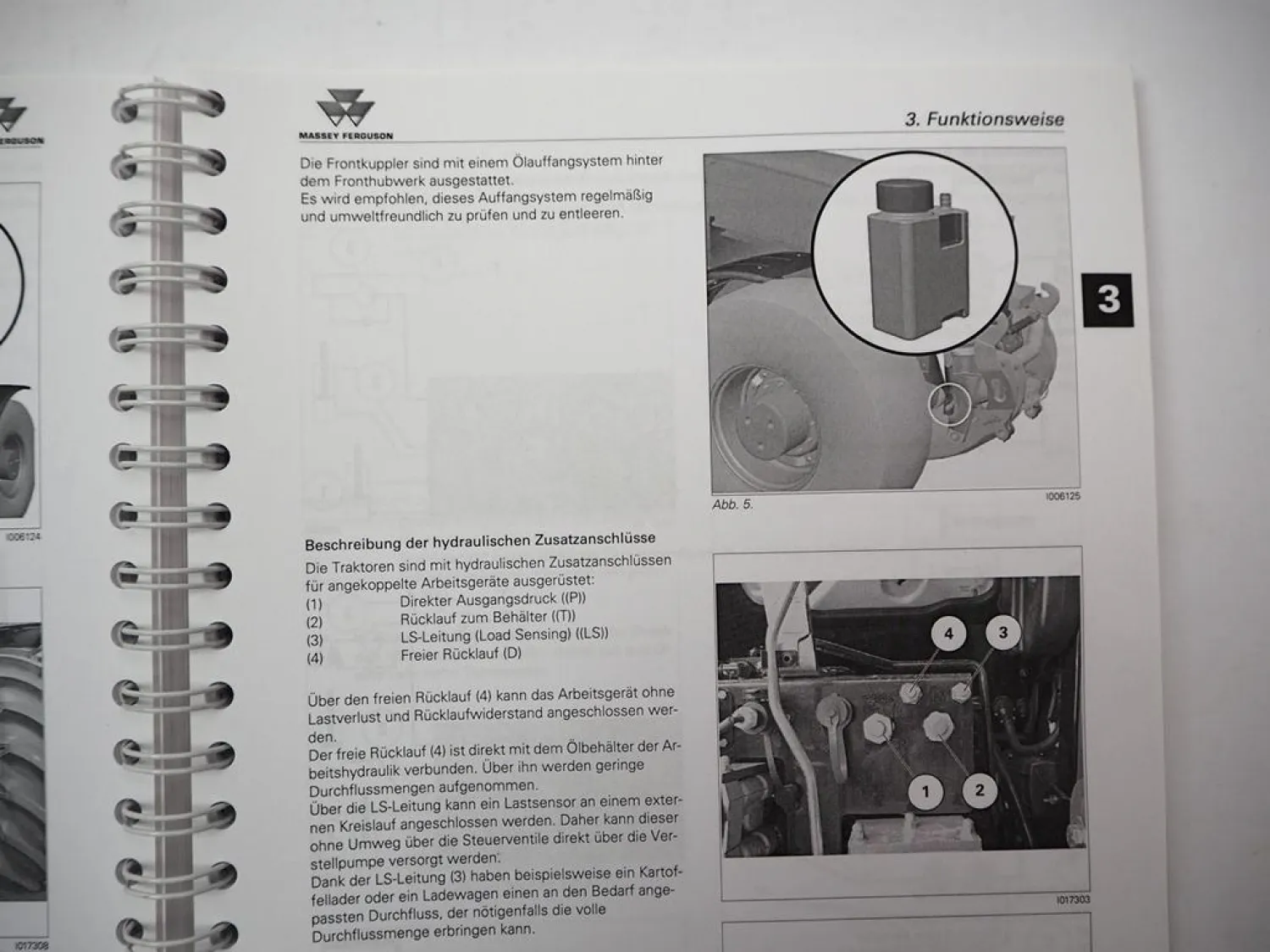 Massey Ferguson MF 7465 7475 7480 Schlepper Betriebsanleitung Wartung 2010