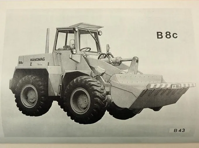 Massey Ferguson MF33B vormals Hanomag B8C Betriebsanleitung Wartung