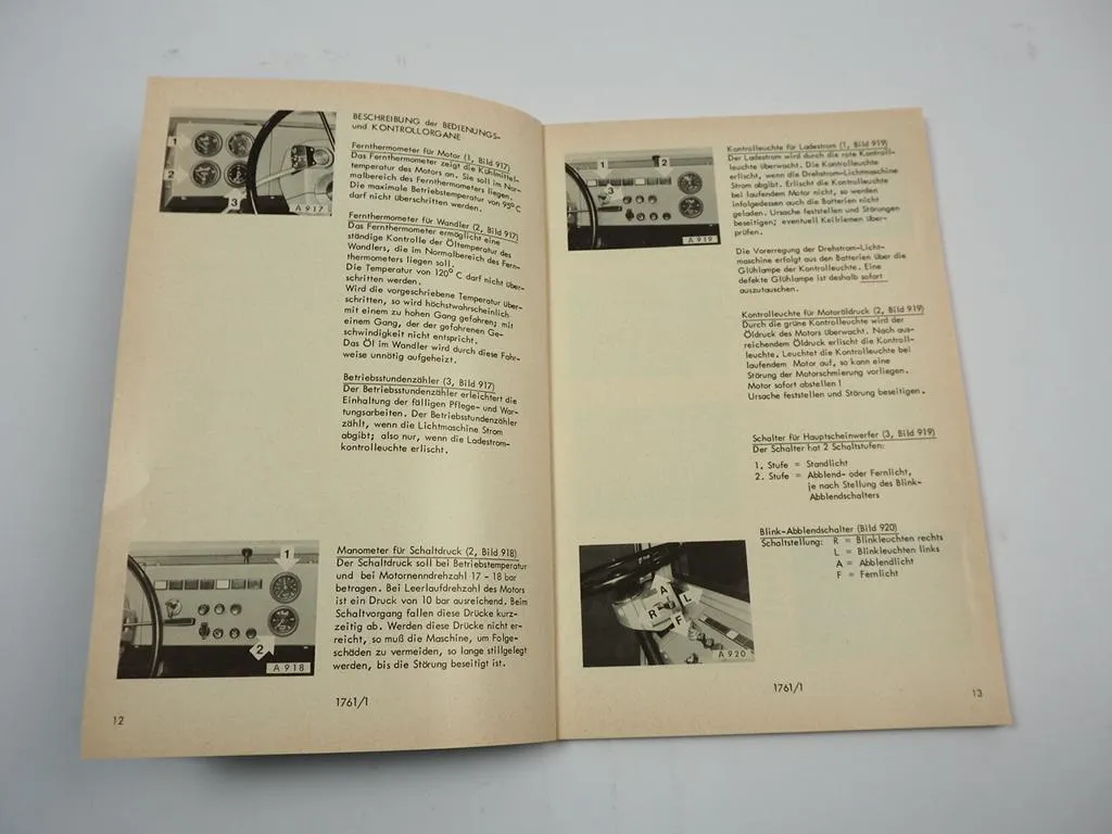 Massey Ferguson MF33B vormals Hanomag B8C Betriebsanleitung Wartung