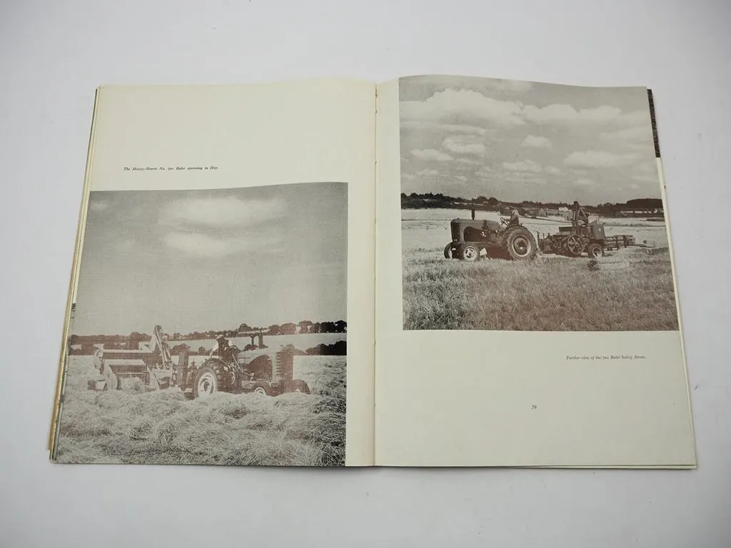 Massey Harris Farmer Annual 1952 Jahrbuch Traktor Mähdrescher Landtechnik