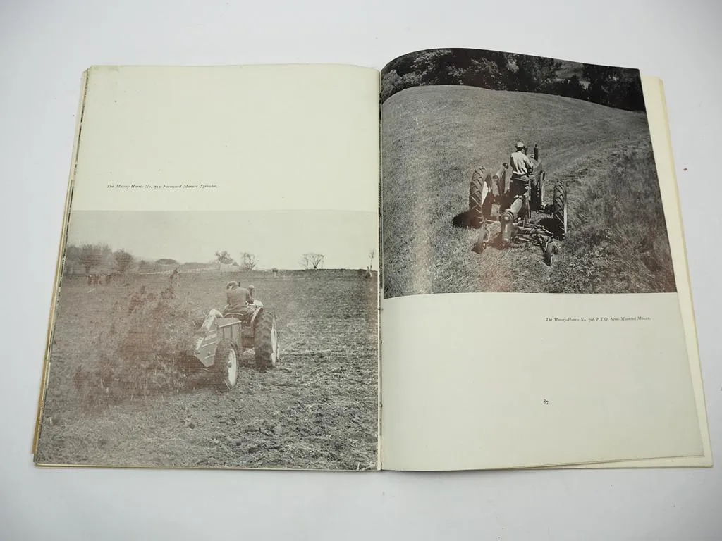 Massey Harris Farmer Annual 1952 Jahrbuch Traktor Mähdrescher Landtechnik
