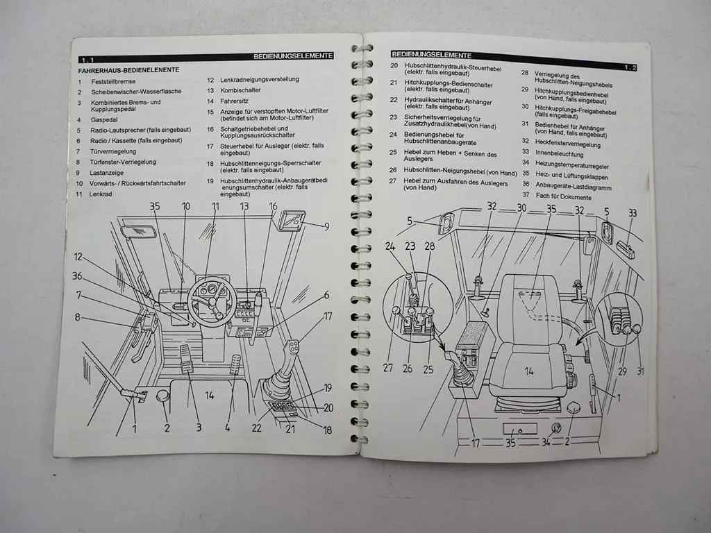 Matbro TS 270 280 Teletrac 627 730 Teleskoplader Betriebsanleitung 1996