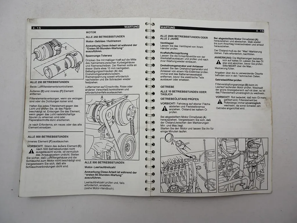 Matbro TS 270 280 Teletrac 627 730 Teleskoplader Betriebsanleitung 1996