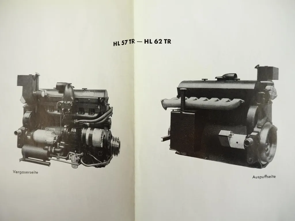 Maybach HL57TR HL62TR Motor im Sd.Kfz.124 Panzer II Wespe ETL 1938 Wehrmacht