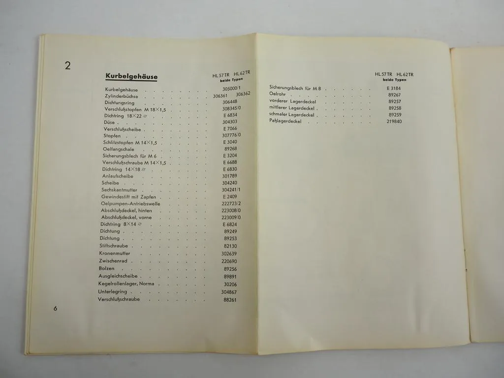 Maybach HL57TR HL62TR Motor im Sd.Kfz.124 Panzer II Wespe ETL 1938 Wehrmacht