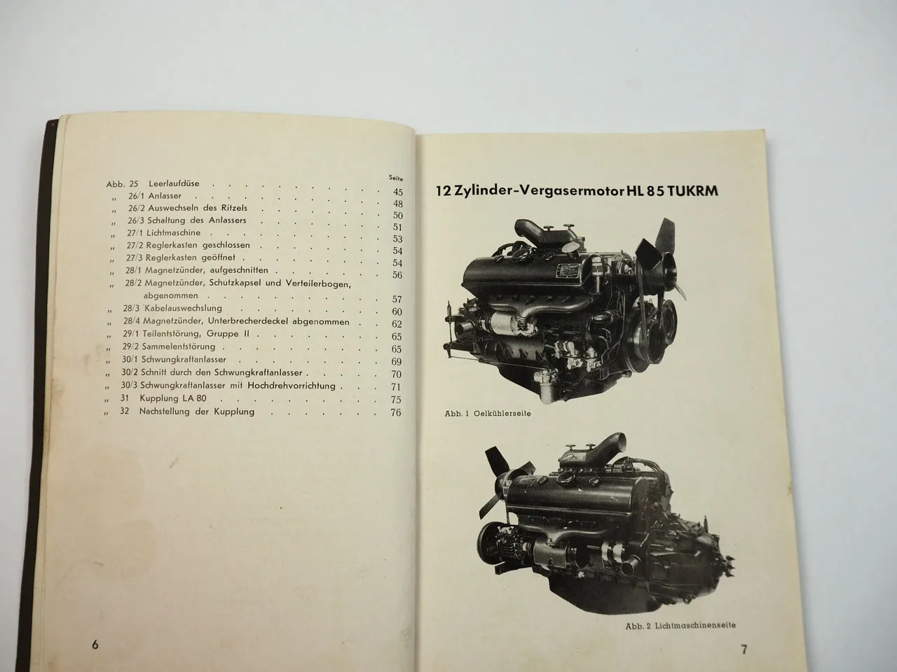 Maybach HL85 TUKRM im Sd.Kfz. 8 DB9 DB10 Beschreibung Behandlung 1940 Wehrmacht
