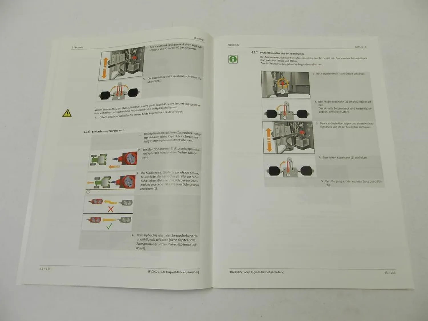 Mayer Siloking TrailedLine Classic Mischwagen Betriebsanleitung 2017