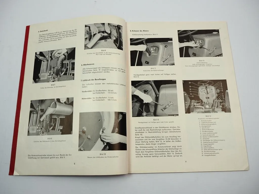 Mc Cormick 214 Standard Bedienungsanleitung 1958