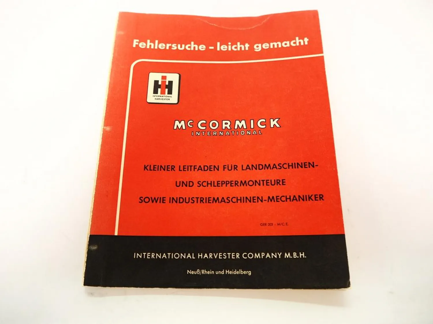Mc Cormick - alle Schlepper Reparatur + Fehlersuche leicht gemacht Werkstatthandbuch