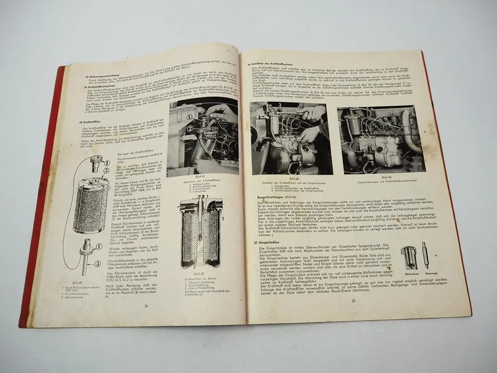 Mc Cormick D-324 Farmall Schlepper Bedienungsanleitung Betriebsanleitung 1956