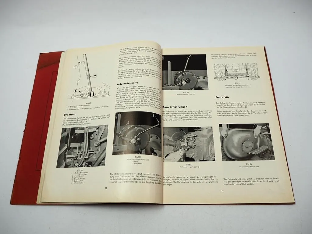 Mc Cormick D-430 D-436 Standard Schlepper Betriebsanleitung Bedienung 1961