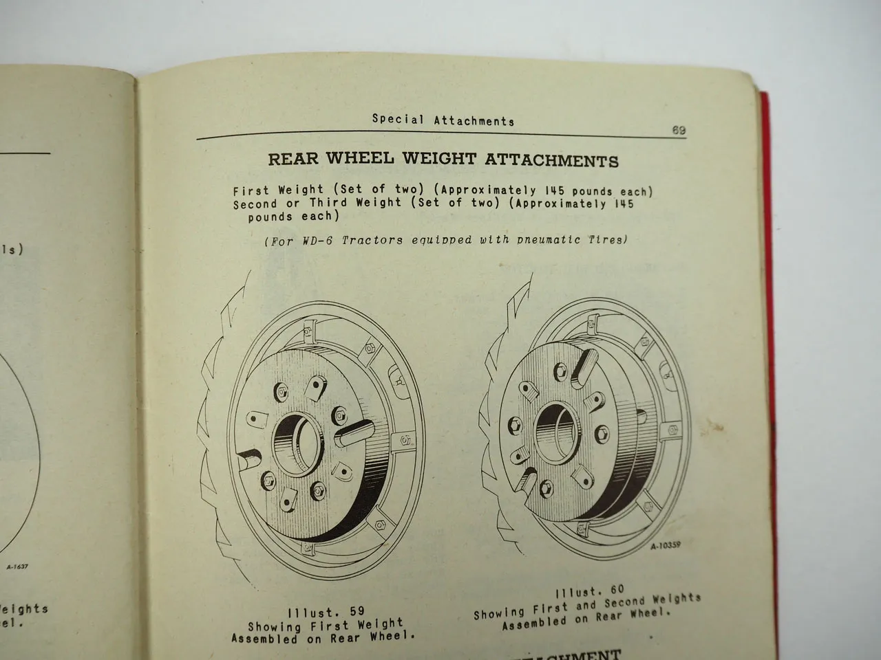 Mc Cormick Deering IHC WD6 Tractor Owners Manual Bedienungsanleitung 1947 engl.