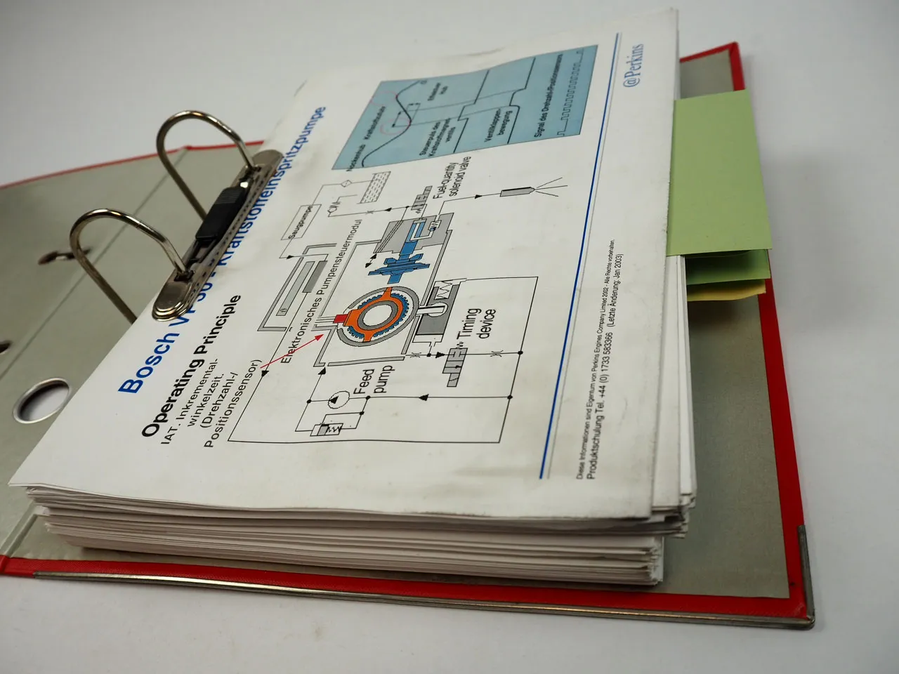 Mc Cormick Fehlersuche Perkins 1104 RF RH RK 1106 VK Motor Werkstatthandbuch