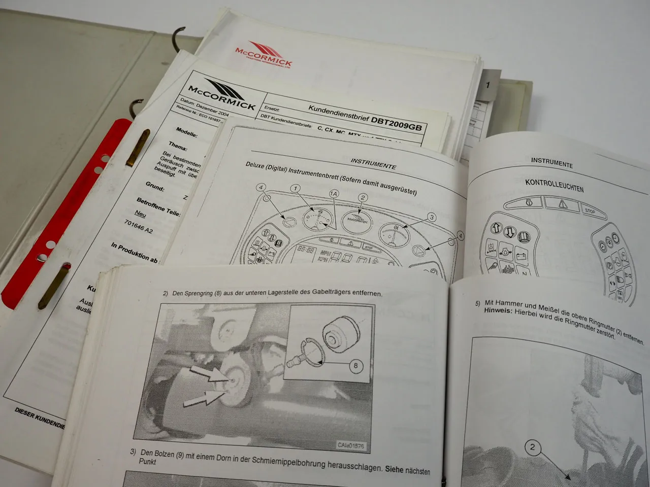 Mc Cormick MTX 110 - 175 200 MC 120 135 Power 6 CX 75 85 98 105