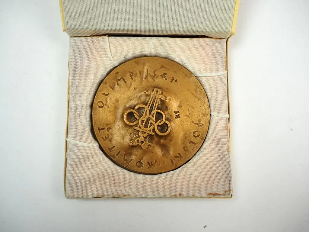 Medaille Bronze Polen Polnisches Olympisches Komitee 1984 Los Angeles Sarajewo