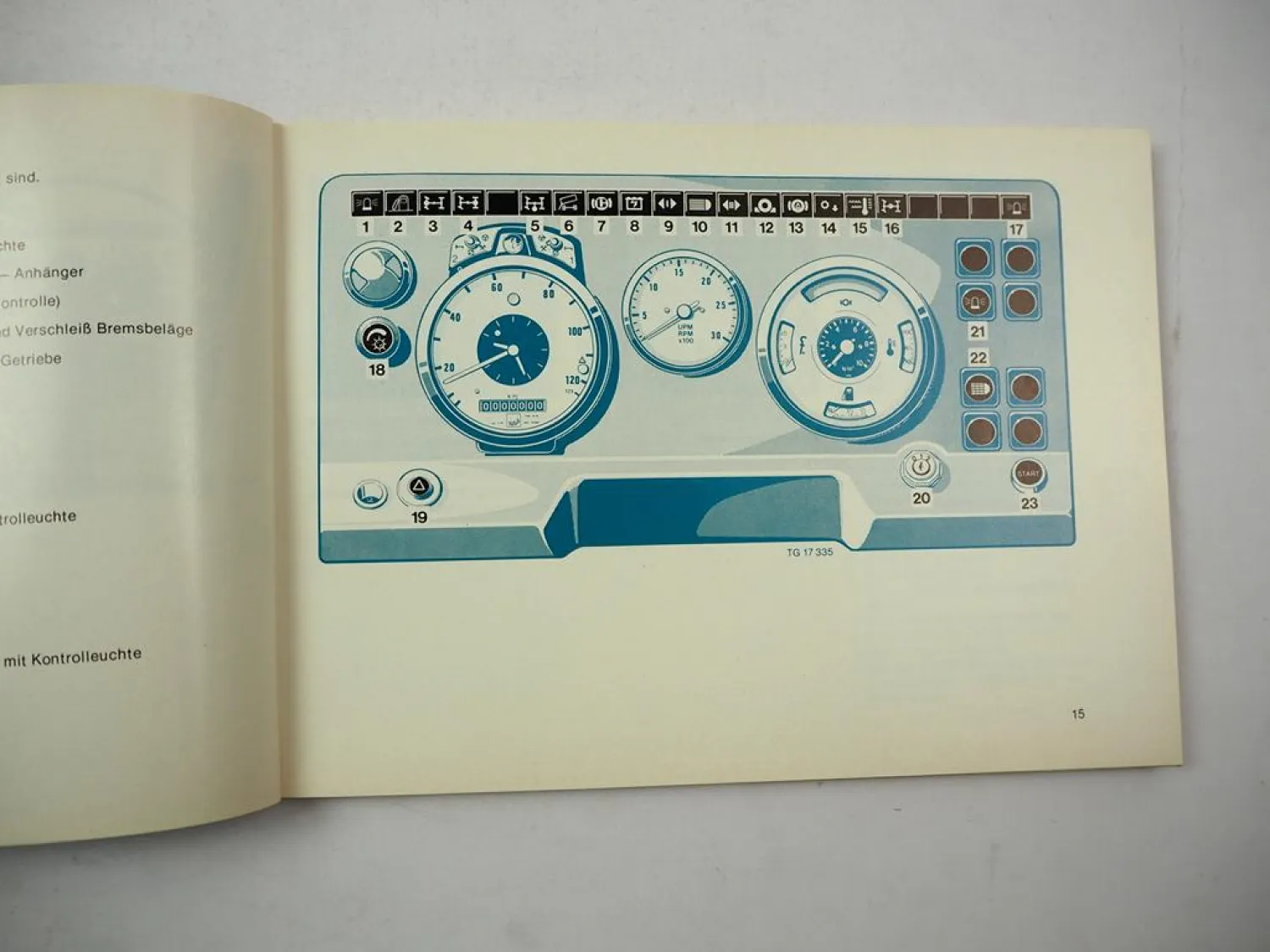 Mercedes Benz 1013 1017 1213 1217 1413 1417 1613 1617 Betriebsanleitung 1977