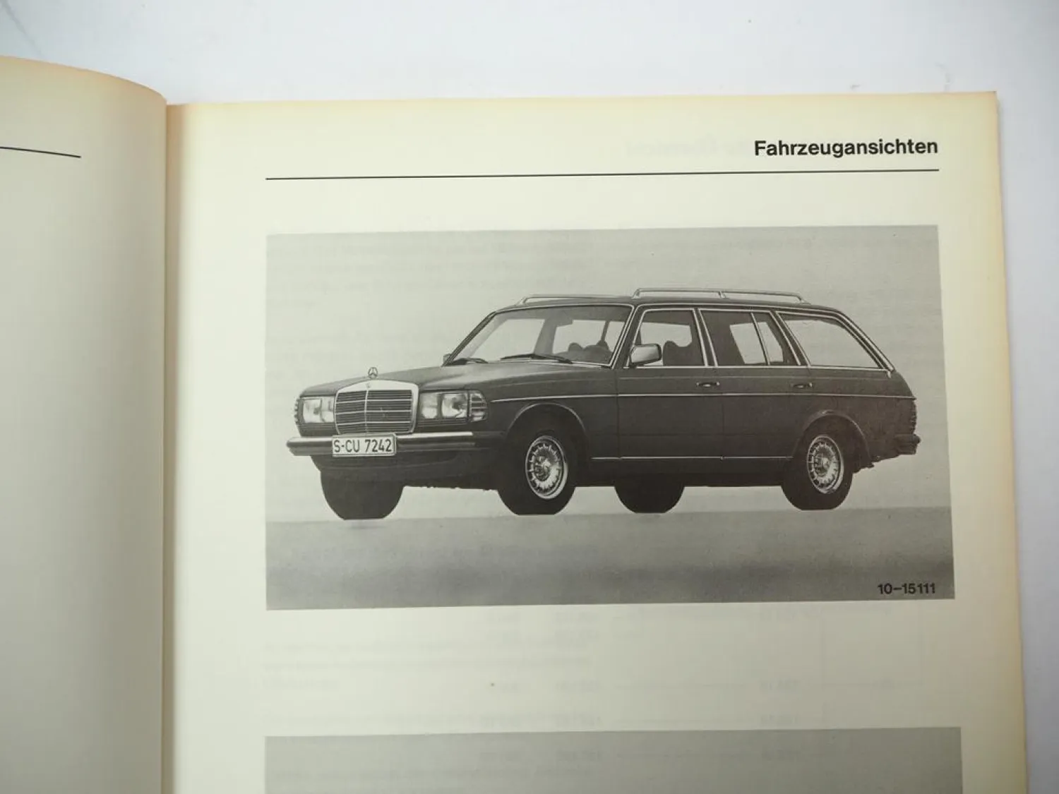 Mercedes Benz 123T 240TD 300TD 230T 250T 280TE Einführungsschrift 1978