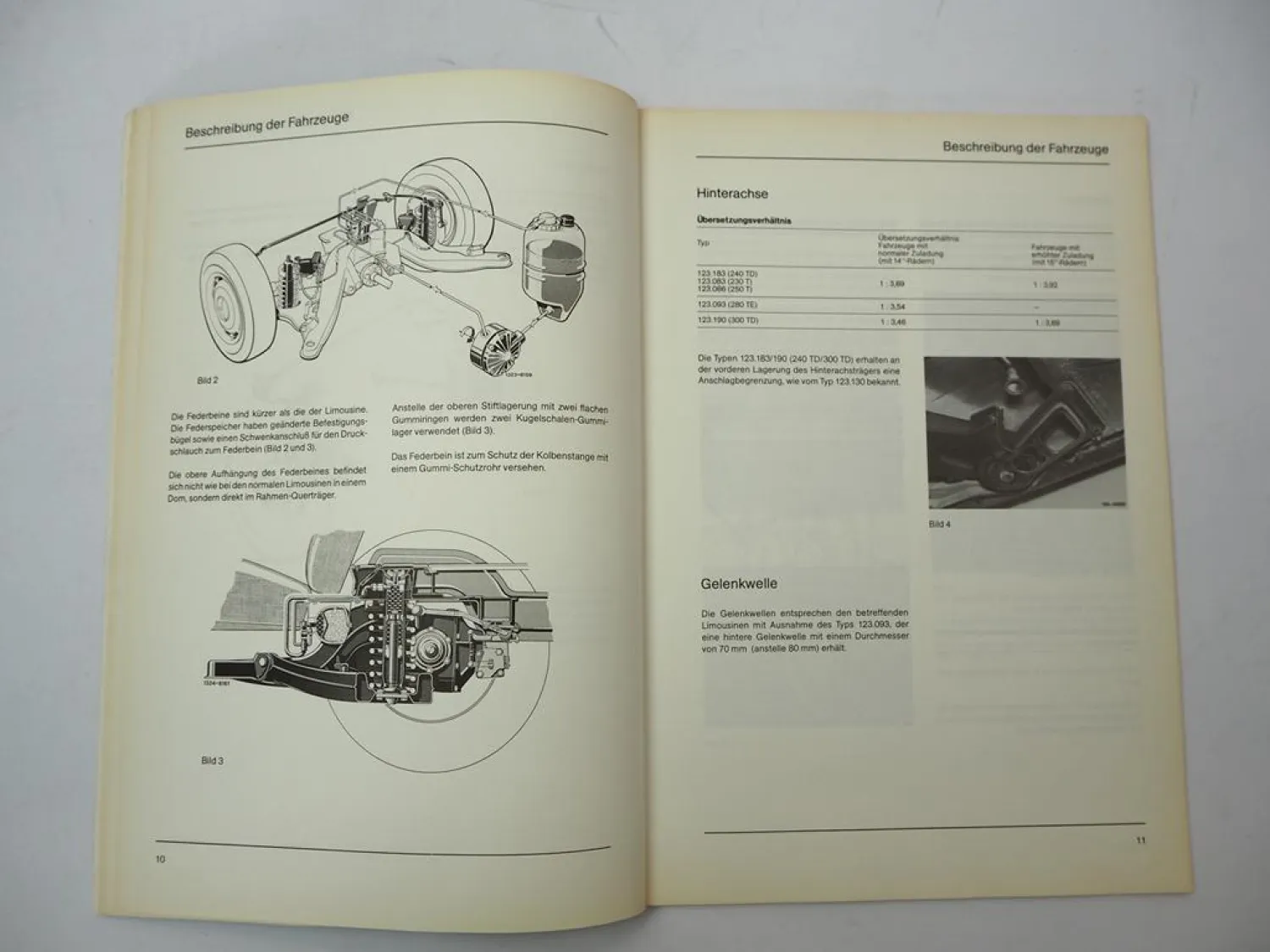Mercedes Benz 123T 240TD 300TD 230T 250T 280TE Einführungsschrift 1978