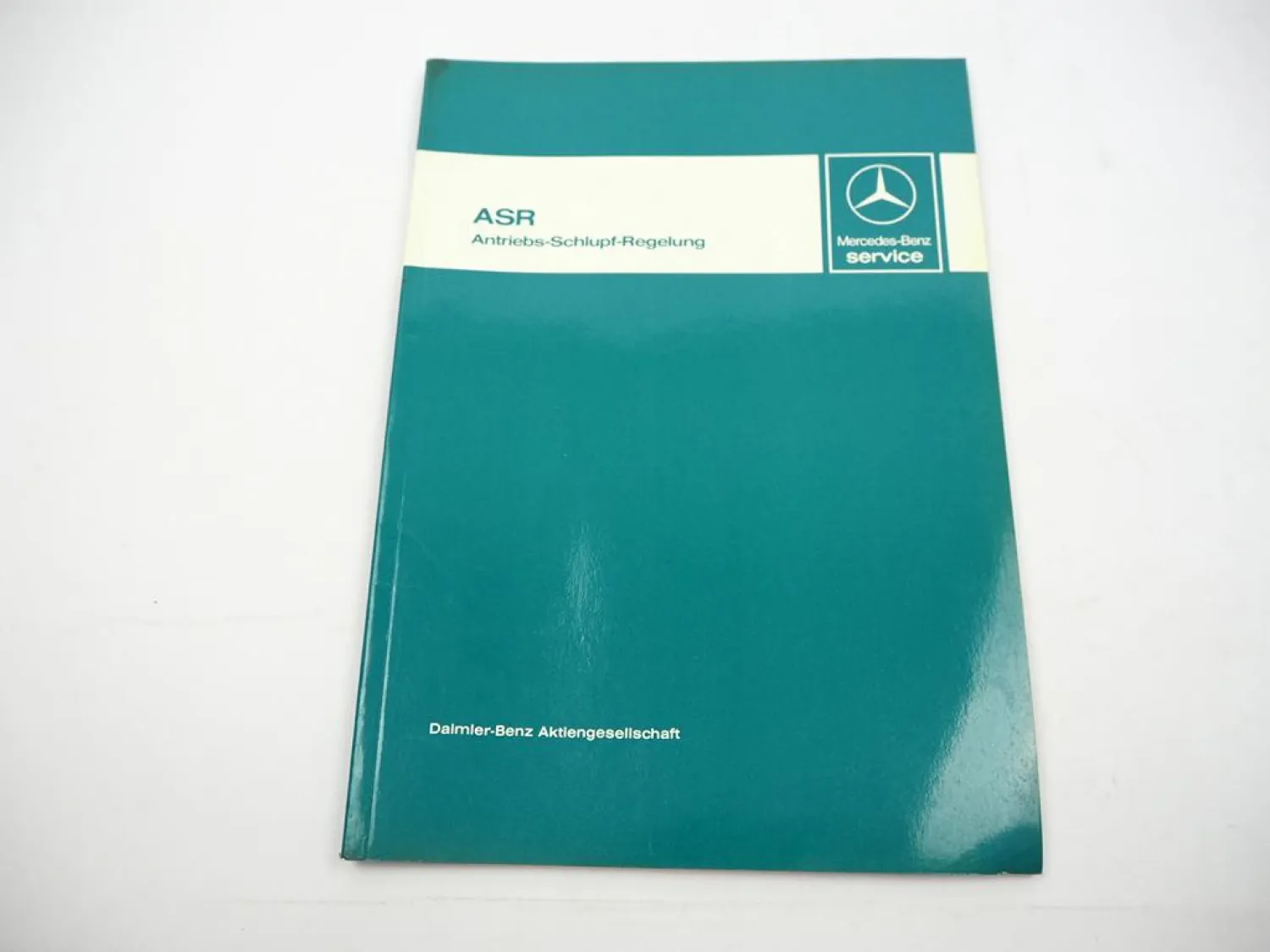 Mercedes Benz 126 V8 Motor Werkstatthandbuch ASR 1 Antriebsschlupfregelung 1987