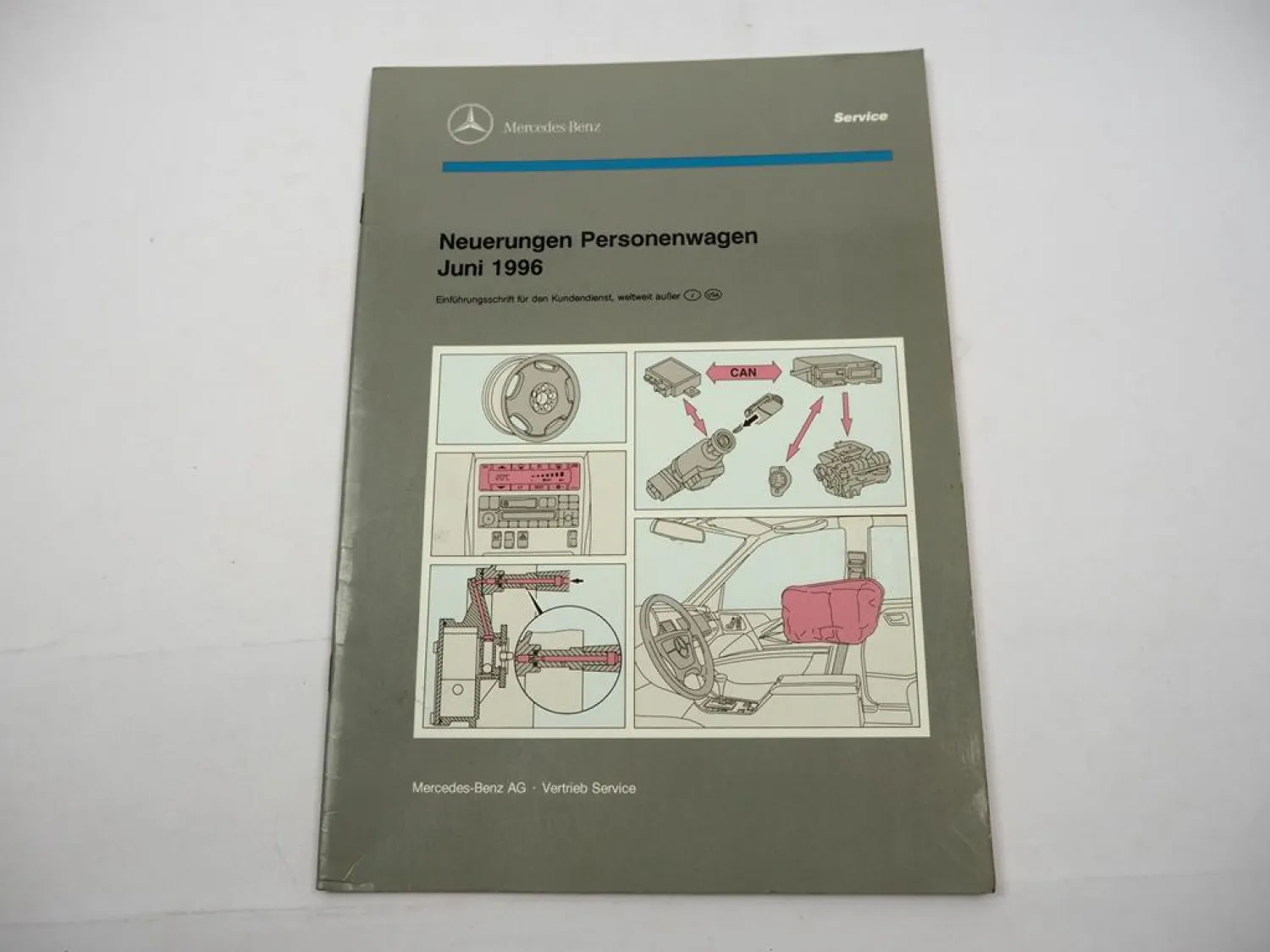 Mercedes Benz 129 W140 Neuerungen 1996 Schulungshandbuch