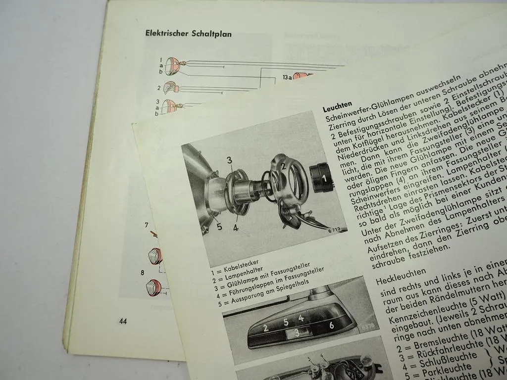 Mercedes Benz 190 c W110 Betriebsanleitung 1963 Wartung Pflege kleine Heckflosse