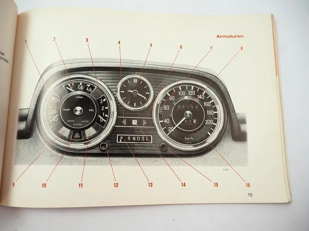 Mercedes Benz 200 220 230 250 C CE /8 W114 Bedienungsanleitung Betrieb 1971