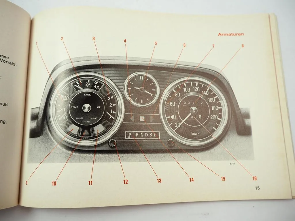 Mercedes Benz 200 220 230 250 C CE /8 W114 Bedienungsanleitung Betrieb 1971