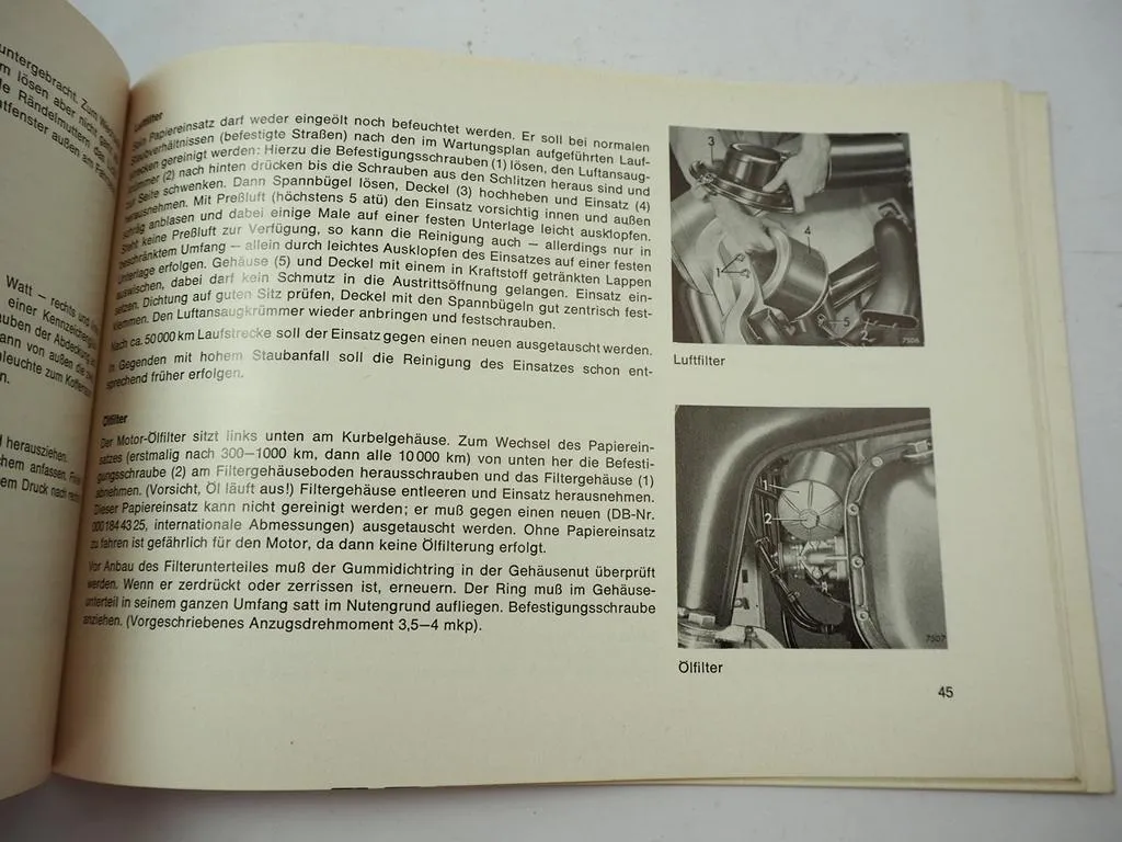 Mercedes Benz 200 220 /8 W115 Betriebsanleitung Bedienungsanleitung 1968