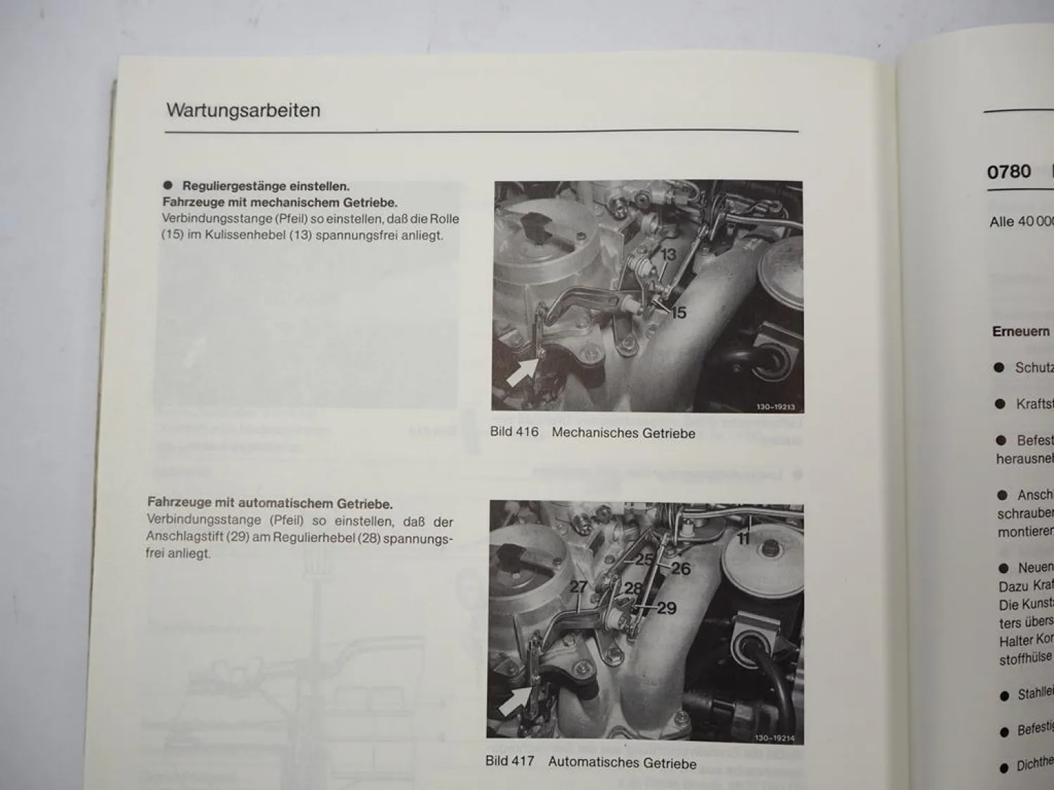 Mercedes Benz 200 230 E / CE / TE Motor 102 Einführungsschrift Werkstatthandbuch