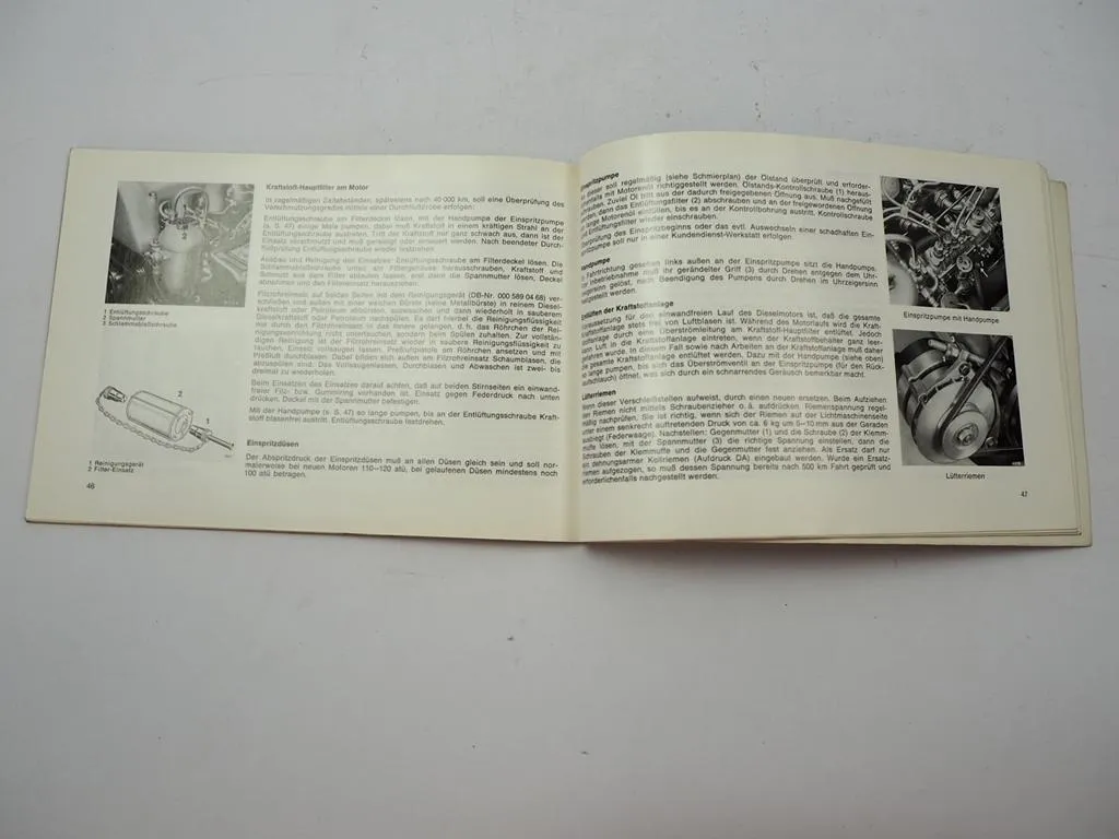 Mercedes Benz 200 D W110 Heckflosse Betriebsanleitung Bedienungsanleitung 1965