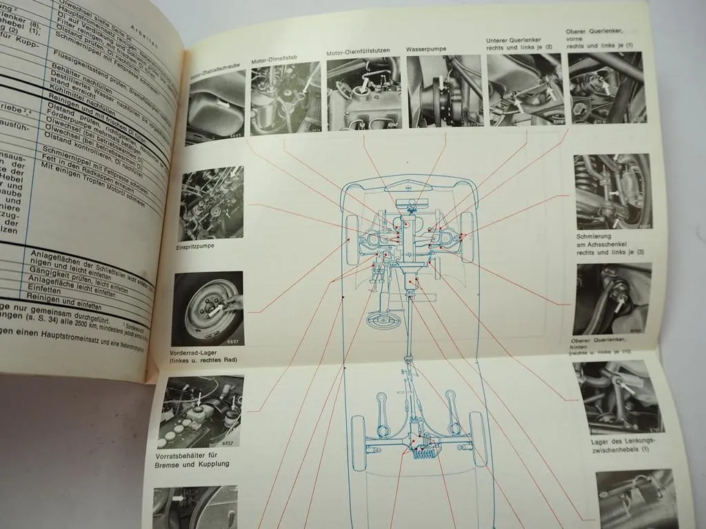 Mercedes Benz 200 D W110 Heckflosse Betriebsanleitung Bedienungsanleitung 1965