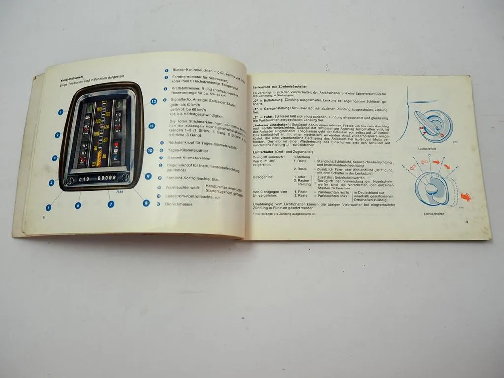 Mercedes Benz 200 W110 Heckflosse Betriebsanleitung Bedienungsanleitung 1966