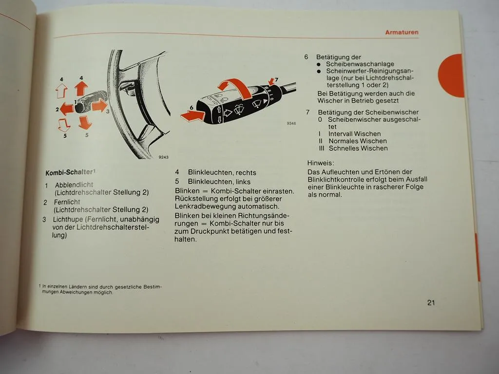 Mercedes Benz 200D 240D 300D W123D Bedienungsanleitung Betriebsanleitung 1982
