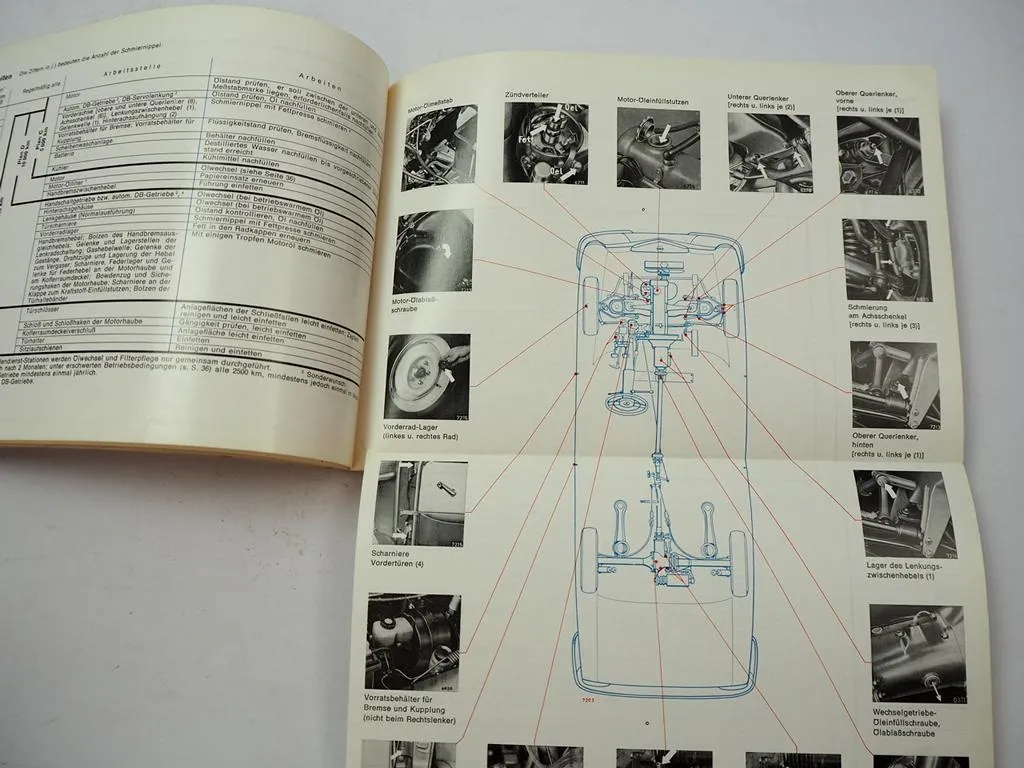 Mercedes Benz 250S W108 Betriebsanleitung Bedienungsanleitung Original 1966